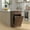 Walnut, variant on Jopath 10-Gallon Woodgrain Tilt-Out Trash Can Cabinet with Wave-Textured Drawer and Pull-Out Bin for Living room Bathroom Kitchen Oak