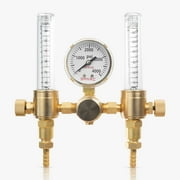 Dual Output Argon Flow Meter  Regulator by SPARC 0-60CFH CGA580