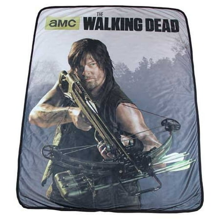 Walking Dead Throw Blankets Delectable The Walking Dead Daryl Crossbow Soft Fleece Throw Blanket 60 X 60 Walking Dead Throw Blankets Delectable The Walking Dead Daryl Crossbow Soft Fleece Throw Blanket 60 X 60