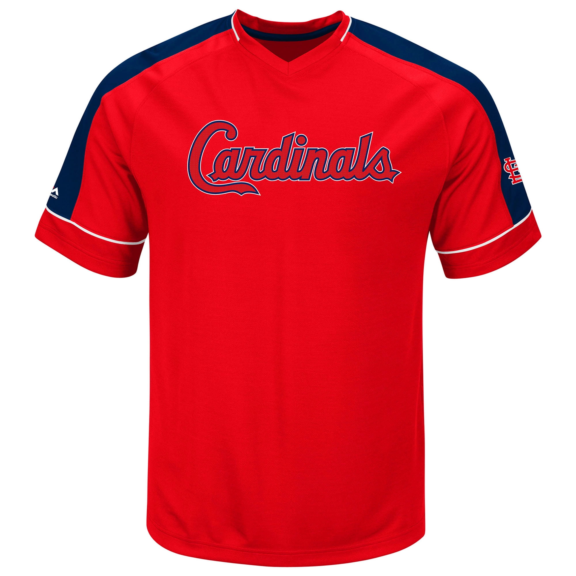 St. Louis Cardinals Majestic Lead Hitter T-Shirt - Red - 0 - 0