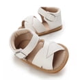 thumbnail image 5 of Newborn Infant Baby Girls Shoes Kids Breathable Sandals Crib Shoe Non Slip Shoes 0-18M, 5 of 8