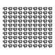 thumbnail image 4 of 100x Clips de luces navideñas Ganchos para canaletas Luces navideñas colgantes impermeables Fácil instalación Decoración de fiesta Colgadores de luces Negro, 4 of 8