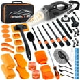 thumbnail image 1 of Kit de decoración de automóviles Fortuning's JDS 61 PCS con aspiradora y balde, 1 of 8