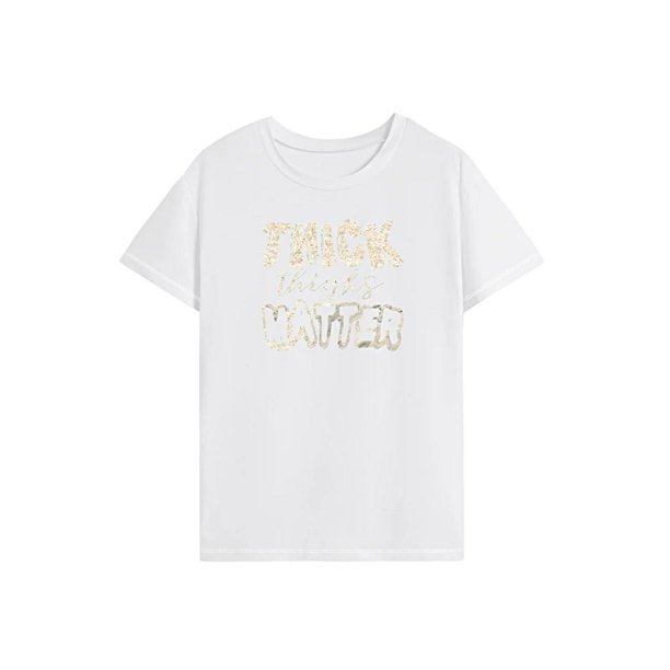 Camiseta para Mujer Ropa Deportiva de Mujer Camiseta de Manga Corta para Acampar Trabajo de Oficina M