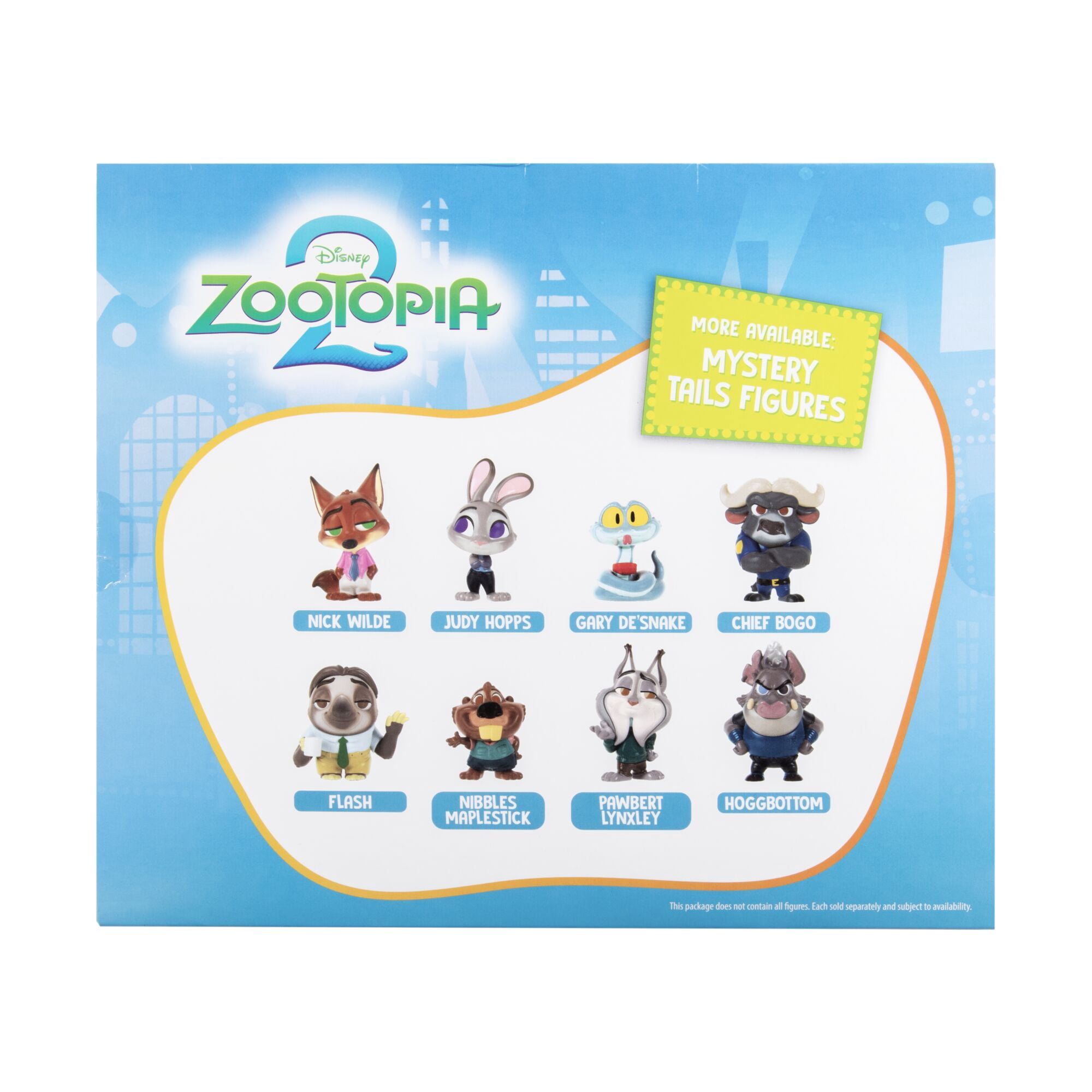 Disney’s Zootopia 2 3 inch Mystery Tails 5-Pack Mini Plush - Toys for Kids and Preschoolers