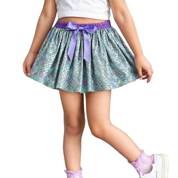 Utlike Girls Skirts Kids Dance Party Ballet Skirt First Day Of School Clothes For Girl Size 6 Years-8 Years