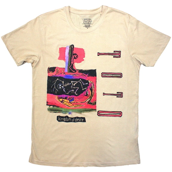 TOTO Unisex T-Shirt: Kingdom of Desire (Small)
