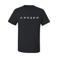 thumbnail image 2 of Wild Bobby C H O S E N Inspirational/Christian Men Graphic Tee, Black, Small, 2 of 6