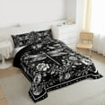 thumbnail image 3 of Homewish Flying Dragonfly Bedding Comforter Set 2pcs for Teenagers Female Men Women,Bohemian Floral Flowers Twin Comforter Sets Microfiber,Galaxy Universe Stars Print Breathable Bedding Set, 3 of 8