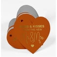 thumbnail image 3 of Inkdotpot Real Gold Foil Hugs & Kisses From The Wedding Tag Favor Hang Paper Tag 50 Pieces, 3 of 6
