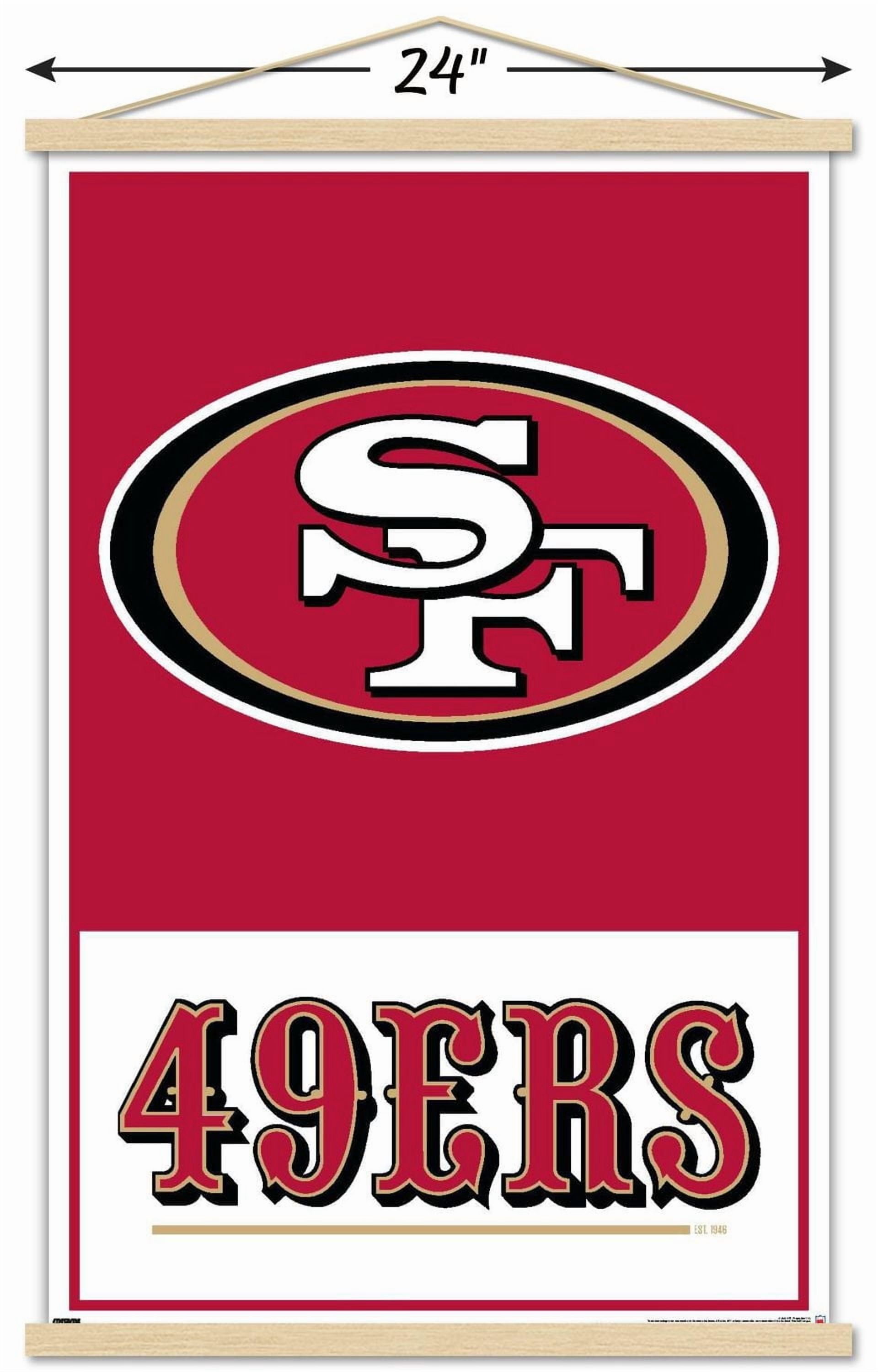 NFL San Francisco 49ers - Logo 21 Wall Poster