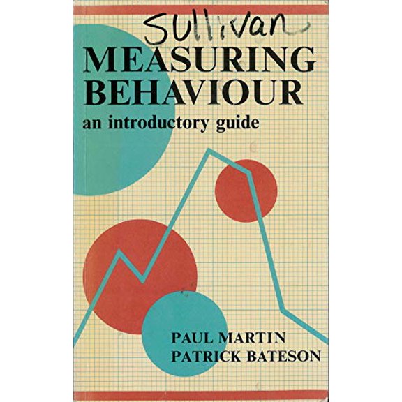Pre-Owned Measuring Behaviour:An Introductory Guide Paperback