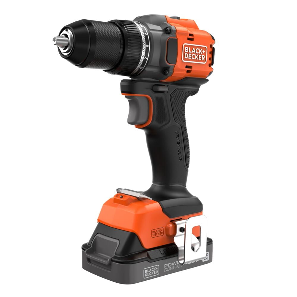 BLACK+DECKER 20V MAX POWERCONNECT Cordless Brushless Drill/Driver Kit (Battery & Charger Included)