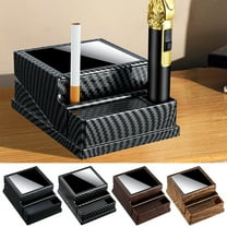 Usloyux under $5 4Pcs Vintage Cigarette Case, 40-Count Automatic Press-Eject Storage Box, Moisture-Proof Shock-Resistant Portable Container, Vintage Style Men's Gift for Desktop Carrying