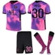 thumbnail image 2 of Kits de fútbol Camiseta de fútbol Camiseta de entrenamiento Traje 21/22 Niños-20 21 Rosa 30-24 BmatwkZeng Bmatwk Jersey, 2 of 3