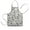 White Halloween Pumpkin, variant on White Halloween Witch Pumpkin Pattern Kids Aprons for Girls and Boys,Adjustable Neck Strap Toddler Aprons for Kids Cooking Baking,23.6"x19"
