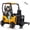 Yellow, variant on 12V Kids Ride On Forklift Car with Tent and Remote Control – Liftable Fork & Pallet – Music, USB, MP3, Low Power Alarm – Construction Electric Vehicle Toy for Boys and Girls – Yellow