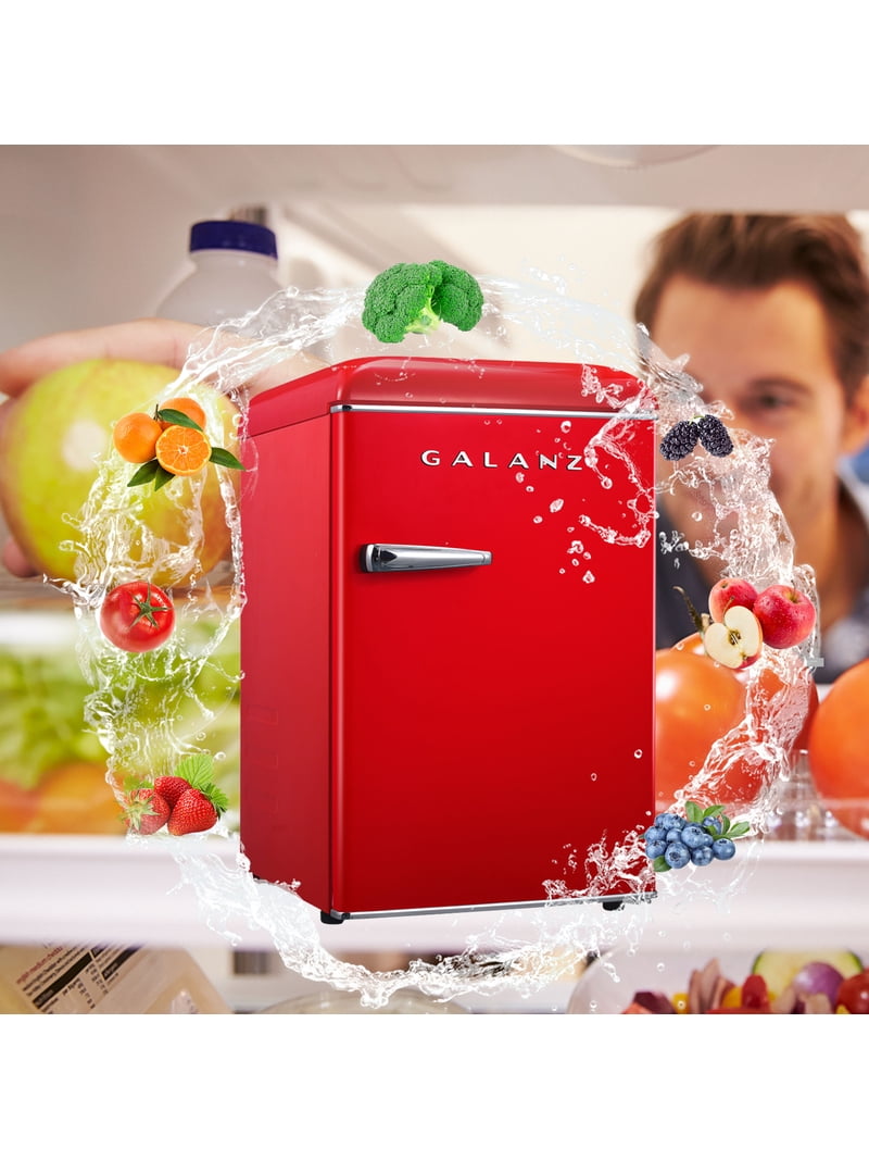 Galanz GLR25MRDR10 2.5 Cu.ft Single Door Retro Compact