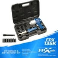 thumbnail image 4 of FPX-AIR 1/2" Impact & 3/8" Ratchet Kit: FPX-135K, Impact Wrench & Ratchet Wrench, Automotive Power Tools, Garage Air Tools, 4 of 5