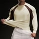 thumbnail image 5 of pstuiky camisa de manga larga para hombre, Camiseta de ejercicio Splice Colorr para hombre, ajustada, de alta resiliencia, con cuello redondo y manga larga tops de invierno para hombre xl, 5 of 5