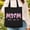 Black, variant on Custom Mom With Names Tote Bag, Personalized Mother Bag,Cute Mother 39 s Day Gift Idea, Mo