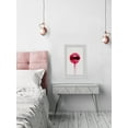 thumbnail image 5 of Marmont Hill Dripping Lipstick Framed Wall Art, 18" x 12", 5 of 6