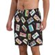 thumbnail image 2 of Fotbe Colorful Retro Tape Trajes de Baño Estampados para Hombre, Shorts de Verano de Secado Rápido, Ropa de Playa, Bañadores-X-Large, 2 of 6