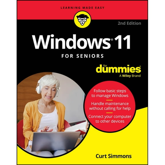 Windows 11 for Seniors for Dummies, 2nd Edition, (Paperback)