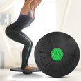 thumbnail image 4 of 3 Colors Wobble Balance Board Stability Disc Yoga Training Fitness Exercise(Green), 4 of 8