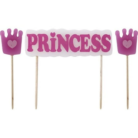 Way to Celebrate Princess Pick Candles