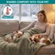thumbnail image 4 of Manta impermeable PetaMi Fluffy para perros pequeños y medianos, 4 of 9