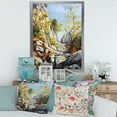 thumbnail image 3 of Designart 'Marble Path In Autumn Mountain' Traditional Framed Art Print, 3 of 4