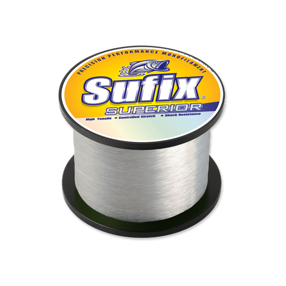 Sufix Superior Leader 110-Yards Leader Wheel Fishing Line (Clear, 400-Pound)