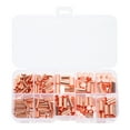 thumbnail image 4 of 250pcs Copper Connecting Tubes Wire Joint Tube Connector Small Copper Tubes Wire Connectors, 4 of 7