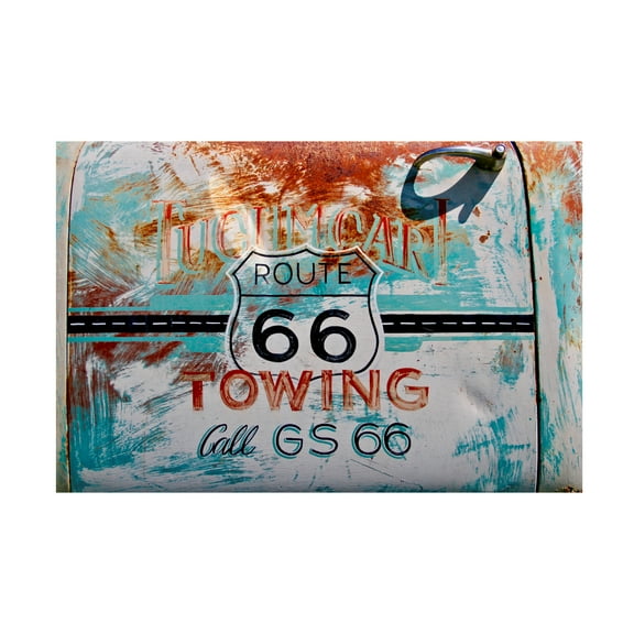 Susan Vizvary Photography 'Route 66 Towing' Canvas Art