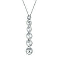 thumbnail image 2 of Pendentif Design Géométrique Gradué en Forme de Goutte en Argent Sterling AAA CZ pour Mariage, Bal, Zircon Cubique Rond, 2 of 5