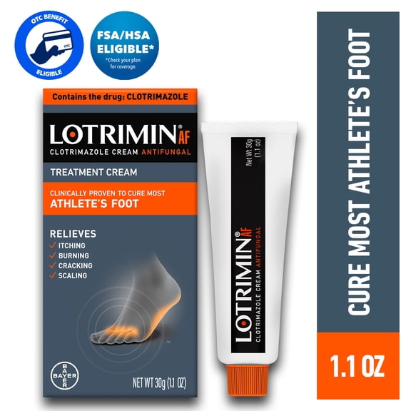 Lotrimin® AF Athlete's Foot Antifungal Cream, 30G Tube