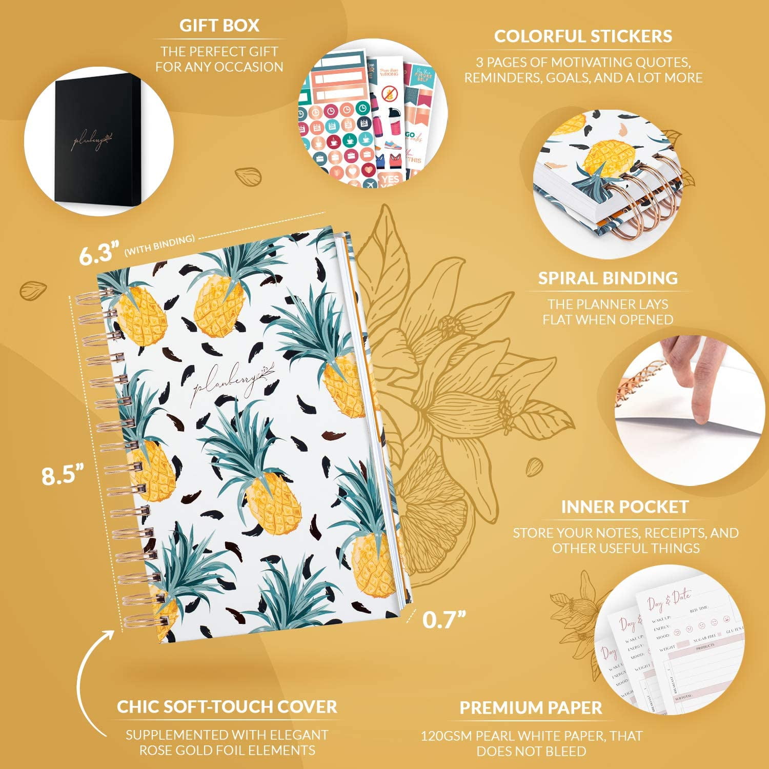 Planberry Food Journal Premium
