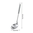 thumbnail image 2 of Pasta Spoon, Heat Resistant, Stainless Steel Cooking Spoon Set,Cooking Spoon With Long Spout Kitchen Accessory, 2 of 2