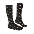 thumbnail image 3 of Balery Funny Chicken Printed Novelty Socks Men's Women's Crew Socks Sports Socks Knee High Socks Cotton Socks Quirky and Cool Socks, 3 of 9