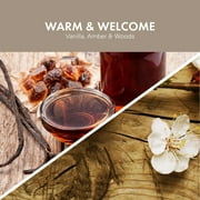 Goose Creek, Warm & Welcome Scented 3 Wick Jar Candle , 45 Hr Burn Time, 14.5oz