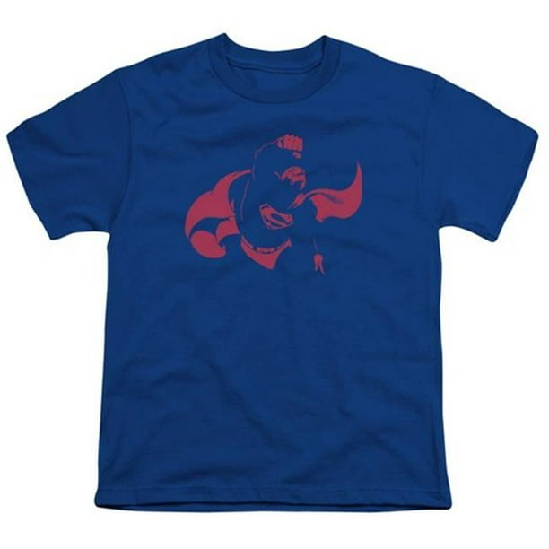 Dc-Super Min - T-Shirt à Manches Courtes pour Jeunes 18-1 - Bleu Royal&44; Moyen