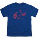 Dc-Super Min - T-Shirt à Manches Courtes pour Jeunes 18-1 - Bleu Royal&44; Moyen – image 1 sur 1