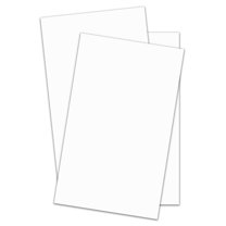 Superfine Printing Basic Opaque Paper Matt Silk Card Stock, White, 8.5" x 14", 50 Count