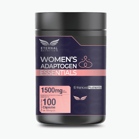 Maca y Adaptógenos para Mujer Eternal Nutrition 100 Cápsulas 1500 mg