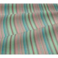 thumbnail image 4 of oneOone Viscose Jersey Fabric Multicolor Stripe Print Sewing Fabric BTY 60 Inch Wide, 4 of 4
