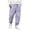Light Purple, variant on Men Corduroy -Lined Joggers Casual Winter Sweatpants