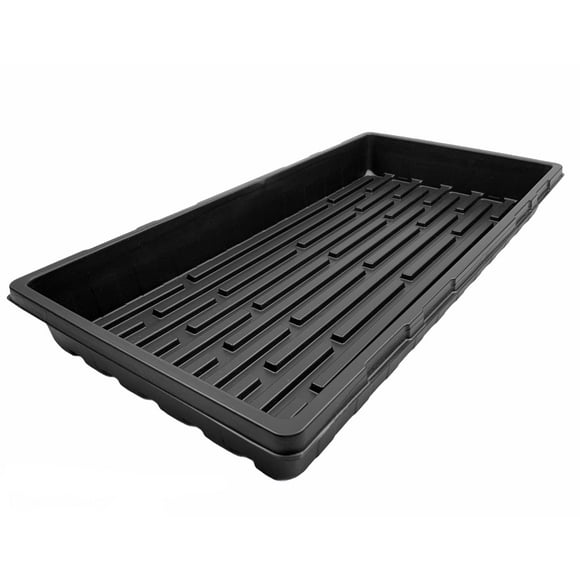 3 Charolas Planas para Base de Germinación, Plántulas, 6cm alto