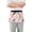 Colorful Rocking-Horse, variant on Elegant Floral and Green Leaves Server Apron with 3 Pockets Waterproof Waitress Waist Short Apron for Man Woman 12 Inches