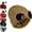 Coffee, variant on Goggle Knitted Beanie, Stretchy Ribbed Winter Cap with Integrated Goggles for Men Women and Outdoor Winter Use